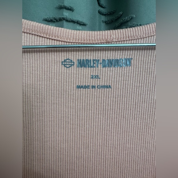 Harley Davidson Harley-Davidson tee t-shirt top long sleeve size 2X plus size - Picture 4 of 7